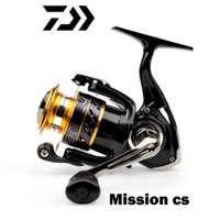 Daiwa Original 2021 MISSION CS Spinning Reel 2000-4000 5.3: 1 Tỷ lệ bánh răng Ống nhựa ABS 3 + 1BB 2-6kg Kéo nước mặn Máy câu cá