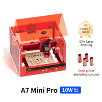 Daja A7 MINI PRO 10W Máy Khắc Laser Thông Minh Hoàn Toàn Tự Động Máy In Laser Nhãn Cắt Laser Máy In DIY Handmade Mặt Hàng Vòng Cổ Tùy Chỉnh