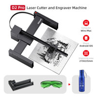 DAJA D2 Pro Máy Khắc Laser Acrylic Máy In Nhỏ Tự Động Gỗ Khắc Kim Loại Tre Nhựa Đánh Dấu Khắc DIY Rộng Khuôn Cắt Khắc