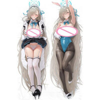 Dakimakura Anime Gối Lưu Trữ Màu Xanh Asuna Ichinose In Hai Mặt Thân Gối Quà Tặng Có Thể Tùy Chỉnh