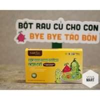 Dalahouse_Combo Bột Rau Củ Dinh Dưỡng - Bổ Sung Rau Ăn Dặm Cho Bé, Cải Thiện Táo Bón Cùng Chất Xơ Tự Nhiên -  FDA Mỹ
