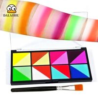 Dalaohu Body Face Painting Kit, Tranh nghệ thuật cơ thể nhiều màu sắc đầy màu sắc, Làm đẹp không độc hại Có thể giặt được Bảng vẽ mặt chống nước