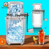 Dalaohu Máy Nghiền Đá Cầm Tay Mài Đông Lạnh Đồ Uống Slushies Sinh Tố Tay Quay Máy Đá Nhà DIY Trong Suốt Máy Xay Đá