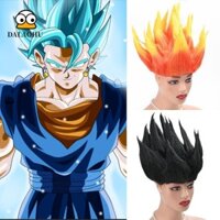 Dalaohu Son Goku Cosplay Tóc Giả, Chịu Nhiệt Siêu Saiyan Dragon Ball Cosplay Tóc Giả, Trang Phục Hóa Trang Anime Tóc Tổng Hợp Lông Tơ Ngọn Lửa Halloween Tóc Giả Sân Khấu Show