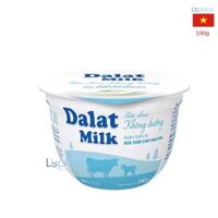 Dalat Milk sữa chua hũ nhỏ không đường