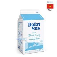 Dalat Milk Sữa tươi thanh trùng không đường 450