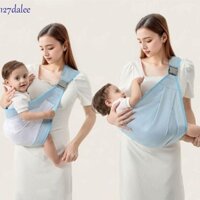 Dalee Baby Carrier Swaddle, Cotton Có Thể Điều Chỉnh Dây Đeo Cho Bé, Đa Năng Một Vai Nhẹ Thoáng Khí Túi Kangaroo Trẻ Sơ Sinh Cho Con Bú