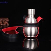 Dalee Rượu Flagon, có tay chai Bình hông bầu bằng thép không gỉ 250 / 500 / 1500ML, Đồ uống Bình nước chống gỉ bền bỉ không thể phá vỡ Du lịch
