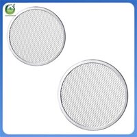 [Dalemacadam.vn] Khay Pizza Có Lỗ, Khay Pizza Chống Dính Cho Lò Nướng, Khay Nướng Bánh Pizza Tròn