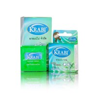 [Dalitek] Bao Cao Su Cao Cấp Krabi Siêu Mỏng – Hương Bạc Hà (Hộp 3 Chiếc)