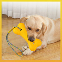 [Daliya] Pet đồ chơi EVA xương hình con chó răng Làm sạch MOL thanh đồ chơi