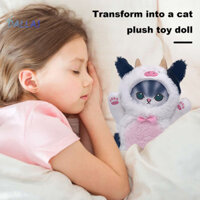 Dalls _ Biến Hình Búp Bê Mèo Nữ Ếch Nhồi Bông Đáng Yêu Mèo Shapeshift Búp Bê Sang Trọng Gối Nhồi Bông Mềm Cho Ghế Ngồi Ô Tô Và Trang Trí Món Quà Sinh Nhật Hoàn Hảo Không Mùi Bền Đẹp