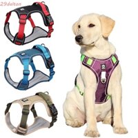 Dalton big dog harness có thể điều chỉnh oxford dễ dàng điều khiển đi bộ ngoài trời phụ kiện cho chó an toàn