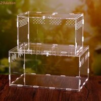 Dalton Máy ấp trứng bò sát Thằn lằn Hộp đựng côn trùng chuyên nghiệp trong suốt Hộp đựng thức ăn Hatcher Đồ dùng côn trùng