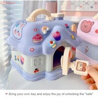 Dalton Ống Heo Tiết Kiệm Tiền Hình Chìa Khóa Điện Tử Có Mật Khẩu Trang Trí Nhà Cửa