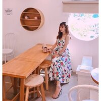 Đầm 2 dây cúp ngực sang chảnh_120k