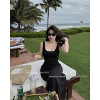 ĐẦM 2 DÂY DÁNG DÀI ÔM BODY
