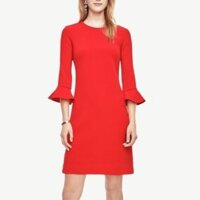 Đầm Ann Taylor Fluted Sleeve Dress