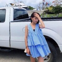 ĐẦM BABYDOLL SỌC