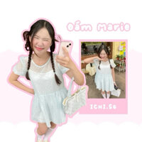 Đầm babydoll voan (New 99%) - Brand Ichi sg