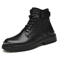 Đảm bảo chất lượng Martin boots lưới giày đỏ đôi giày công sở đảm bảo chất lượng giày đôi mới nhất - đen, đen