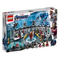 [Đảm bảo hàng chính hãng] Đồ chơi LEGO Superhero Iron Man Mecha Showroom 76125