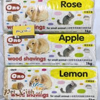 Dăm bào (mùn cưa) gỗ thông cao cấp Ono 1 kg mềm mịn hương thơm dịu nhẹ tự nhiên