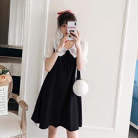 ĐẦM BẦU cổ REN thiết kế đủ size tới 120kg