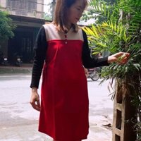 Đầm bầu công sở nhiều màu