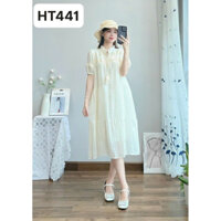 Đầm bầu dự tiệc ren cao cấp Hàn Quốc