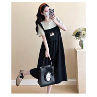 Đầm bầu giả yếm thời trang công sở basic TM113