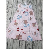 Đầm bầu lanh mặc nhà - KN006