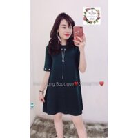 ĐẦM BẦU LEN CHE BỤNG, VÁY SUÔNG LEN CÔNG SỞ TRẺ TRUNG