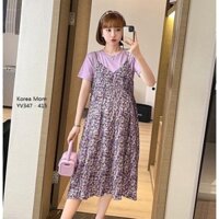 [ĐẦM BẦU RittieMom] Set yếm bầu mã Y347