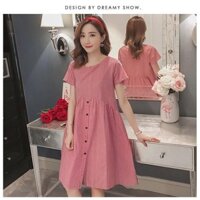 đầm bầu thỏ mommy caro khuy dưới