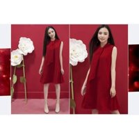 đầm bầu thỏ mommy mẫu đỏ đỏ sát nách