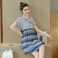 Đầm bầu, váy bầu cho con bú mặc sau sinh-HANG NHẬP CAO CẤP