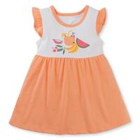 Đầm bé gái Animo Easy TX0525036 (1-4Y,Trắng-cam sữa,NN02)