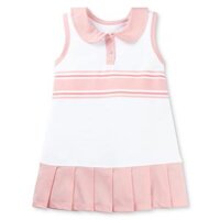 Đầm bé gái Animo LU0825079 (1-6Y,Trắng-hồng,TT02)