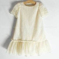 Đầm bé gái đuôi cá xéo Vincy - Váy bé thời trang, đầm xinh Bé Gái, đầm đôi Mẹ và Bé VanEssa