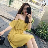 Đầm bẹt vai/ đầm hở vai/ đầm trễ vai sexy