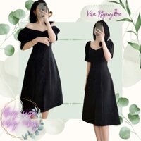 Đầm big size trễ vai từ 60kg-90kg