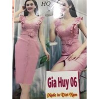 Đầm boddy 2 dây nhúng kèm belt