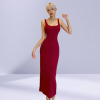 🍊🌿Đầm body 2 dây bản lớn dáng đai sexy có mút THUN TĂM LẠNH NHN