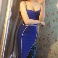Đầm body 2 dây sexy phối viền trắng