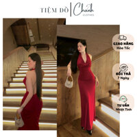 Đầm Body Cổ Đổ Hở Lưng Thiết Kế Dự Tiệc Sang Trọng (Kèm Ảnh Thật)