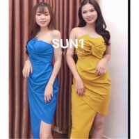 Đầm body cúp ngực cao cấp(ảnh thật)