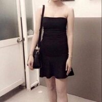 Đầm body cúp ngực đuôi tôm