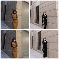 ĐẦM BODY DÂY CHÉO CỔ