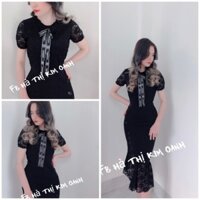 Đầm body đuôi ca - HÀNG CANH SALE